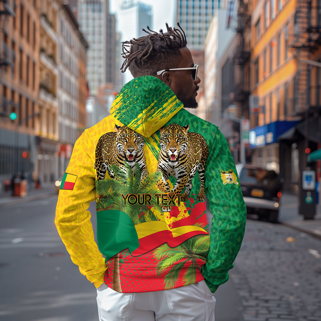 Personalised Benin August 1st 1960 Zip Hoodie Happy Independence Day