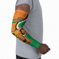 Personalised Ivory Coast August 7th 1960 Arm Sleeves Happy Independence Day