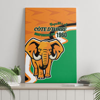 Ivory Coast August 7th 1960 Canvas Wall Art Happy Independence Day