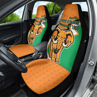 Ivory Coast August 7th 1960 Car Seat Cover Happy Independence Day