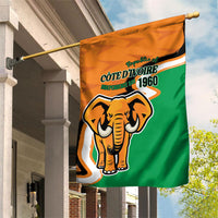 Ivory Coast August 7th 1960 Garden Flag Happy Independence Day