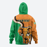 Personalised Ivory Coast August 7th 1960 Hoodie Happy Independence Day