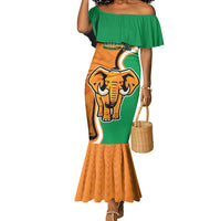 Personalised Ivory Coast August 7th 1960 Mermaid Dress Happy Independence Day