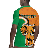 Personalised Ivory Coast August 7th 1960 Rugby Jersey Happy Independence Day