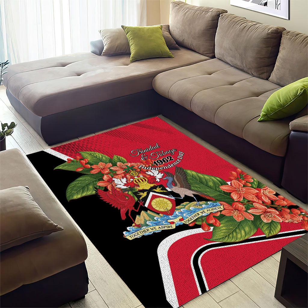 Trinidad and Tobago 1962 Area Rug Happy Independence Day