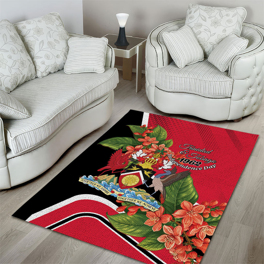 Trinidad and Tobago 1962 Area Rug Happy Independence Day