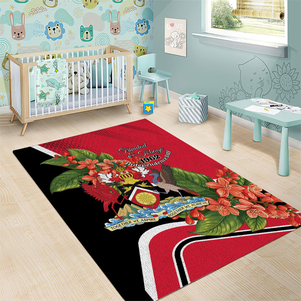 Trinidad and Tobago 1962 Area Rug Happy Independence Day