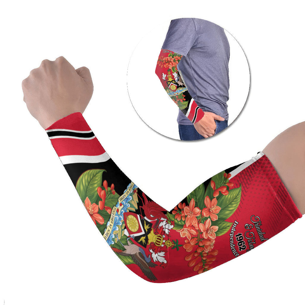 Personalised Trinidad and Tobago 1962 Arm Sleeves Happy Independence Day