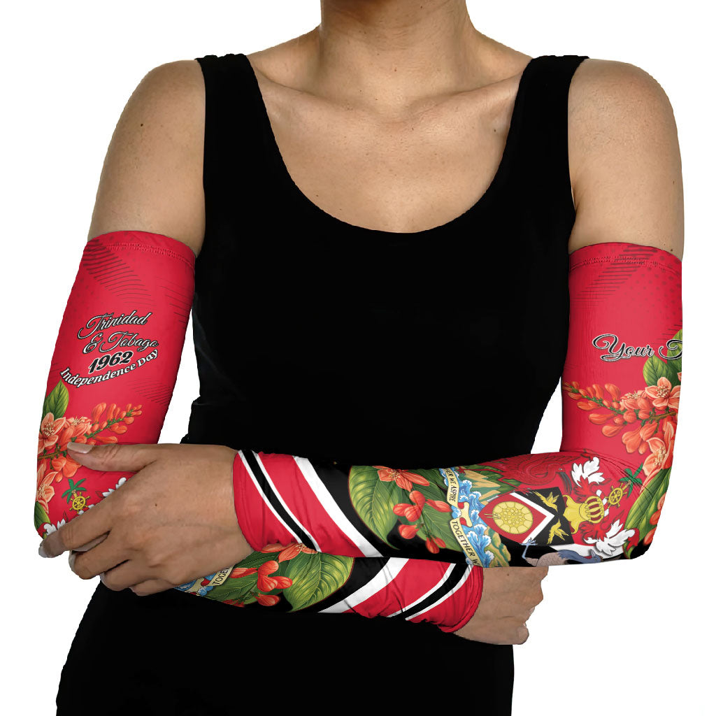 Personalised Trinidad and Tobago 1962 Arm Sleeves Happy Independence Day