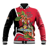 Personalised Trinidad and Tobago 1962 Baseball Jacket Happy Independence Day