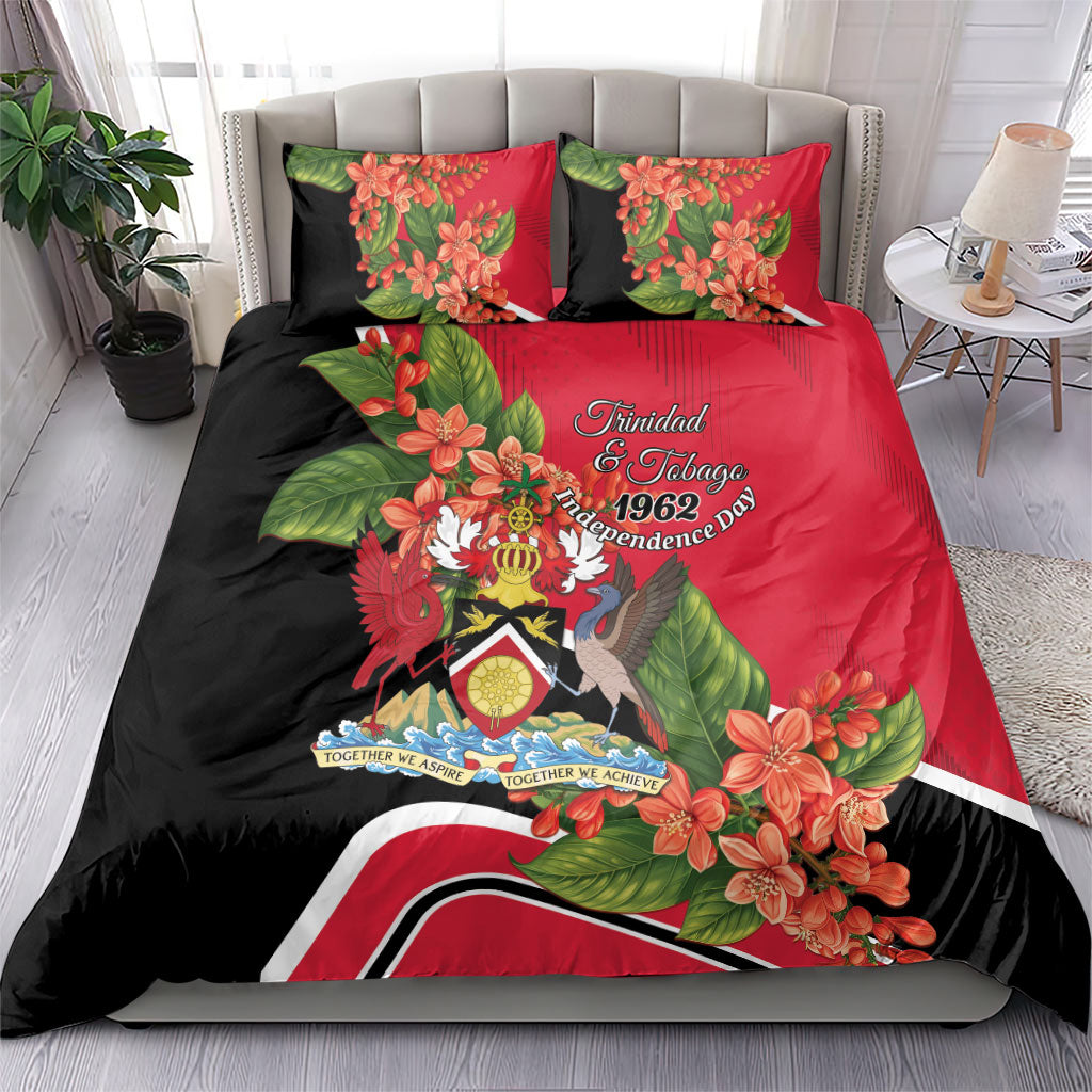 Trinidad and Tobago 1962 Bedding Set Happy Independence Day