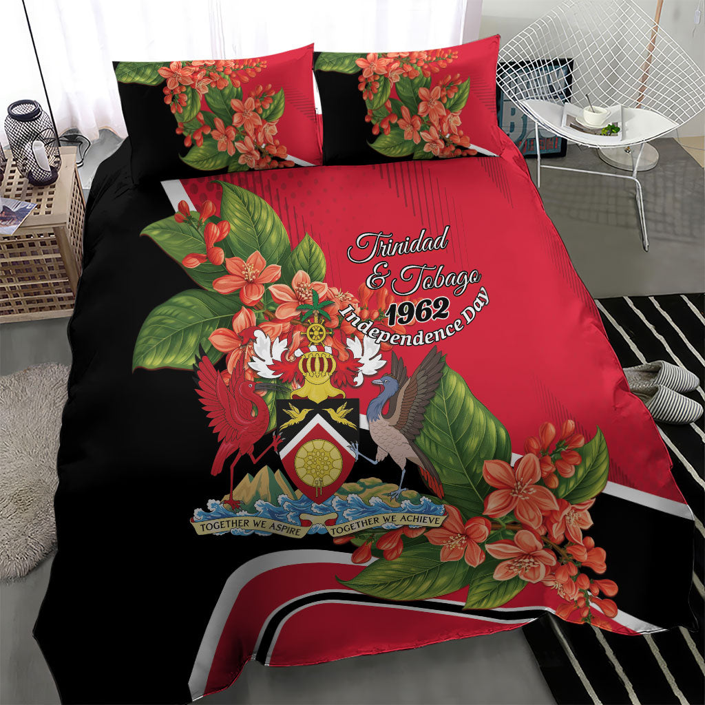 Trinidad and Tobago 1962 Bedding Set Happy Independence Day