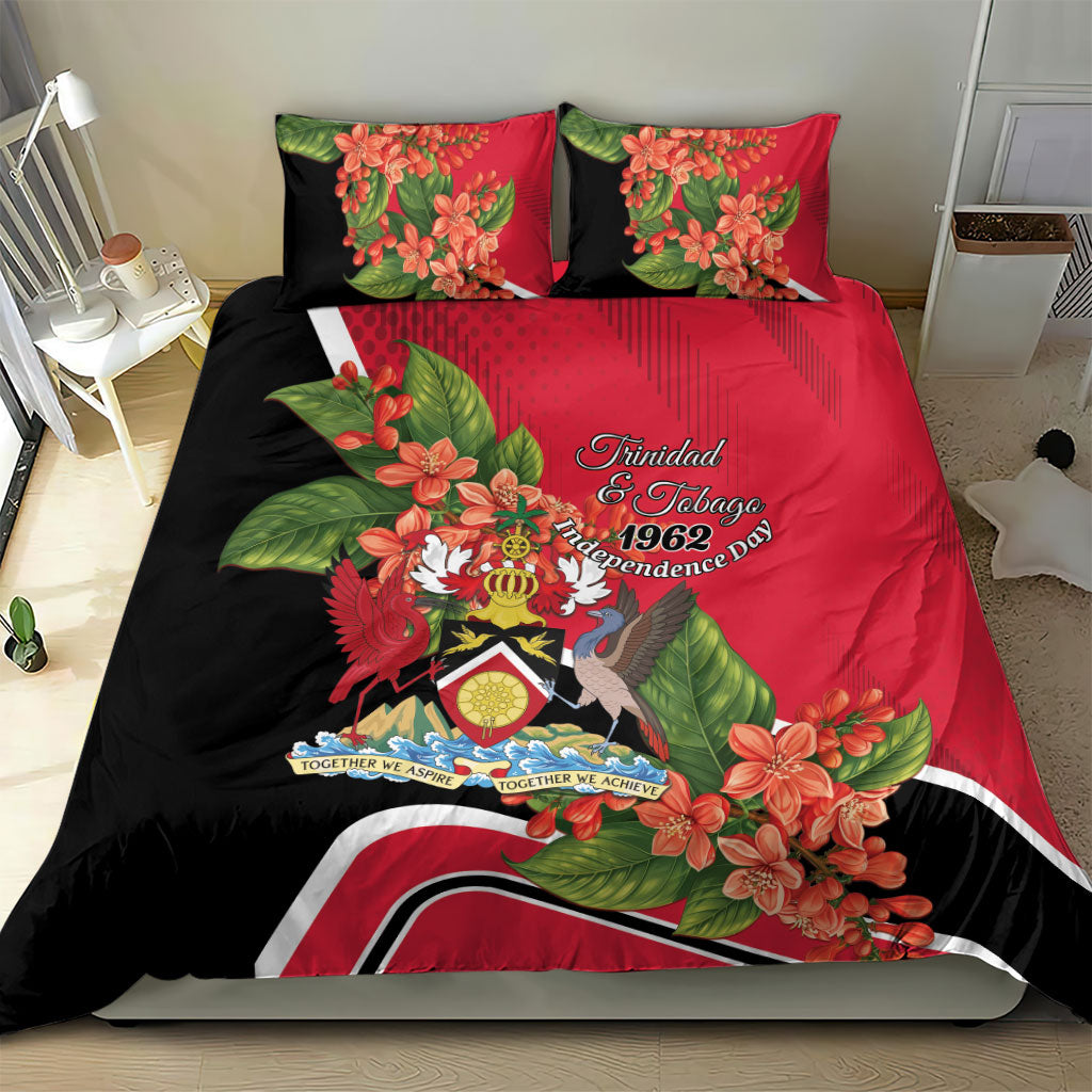 Trinidad and Tobago 1962 Bedding Set Happy Independence Day