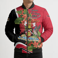 Personalised Trinidad and Tobago 1962 Bomber Puffer Jacket Happy Independence Day