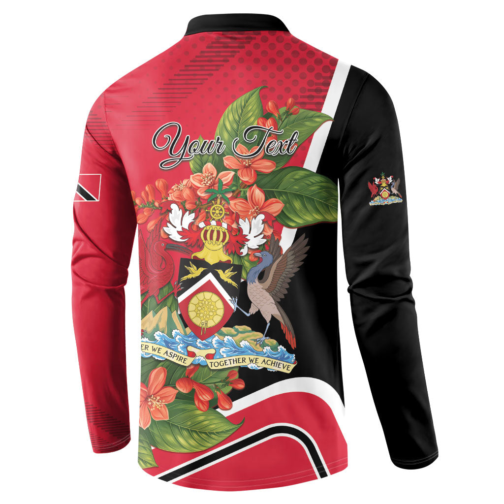 Personalised Trinidad and Tobago 1962 Button Sweatshirt Happy Independence Day
