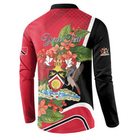 Personalised Trinidad and Tobago 1962 Button Sweatshirt Happy Independence Day