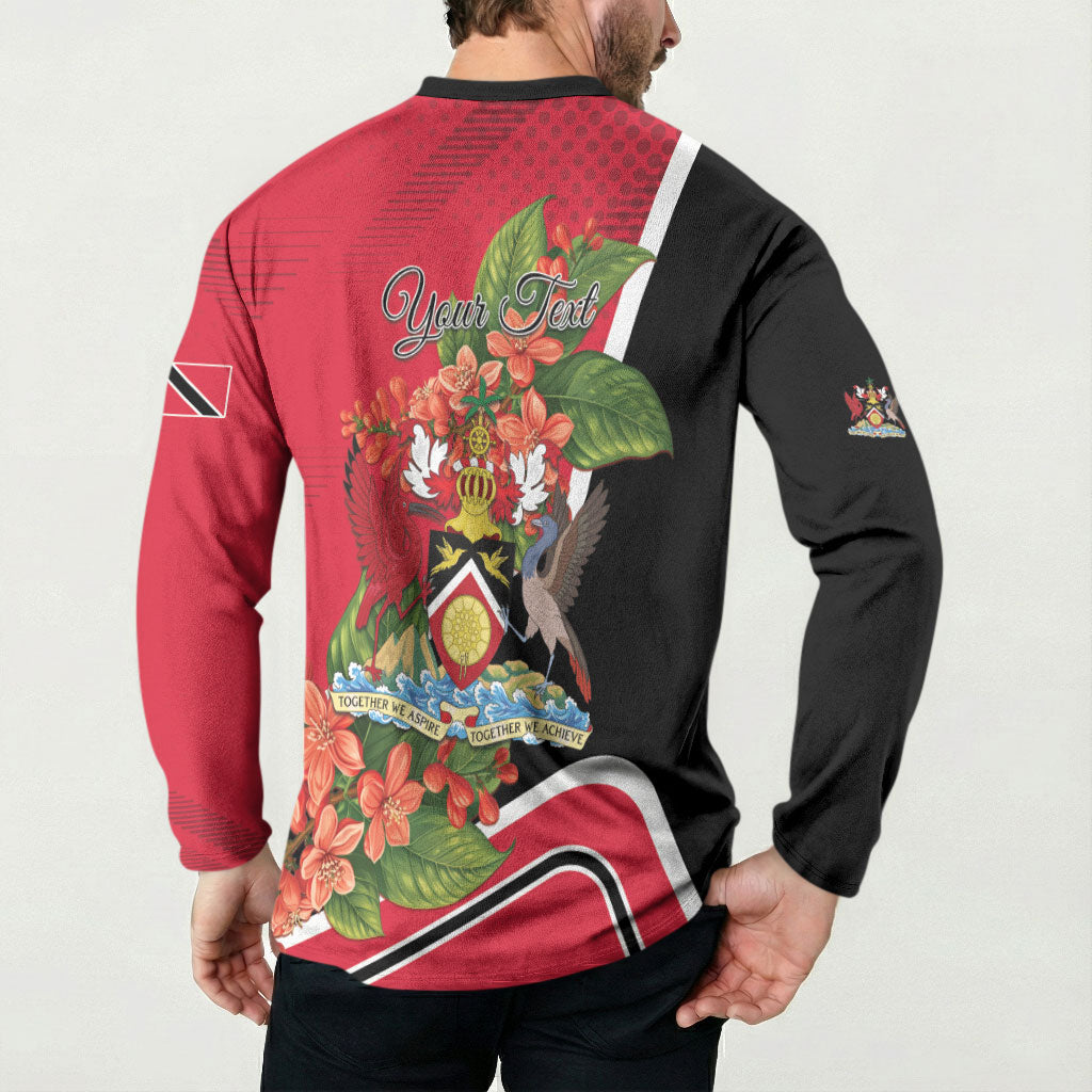 Personalised Trinidad and Tobago 1962 Button Sweatshirt Happy Independence Day
