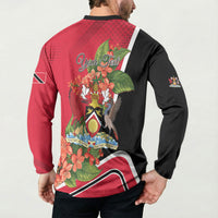 Personalised Trinidad and Tobago 1962 Button Sweatshirt Happy Independence Day