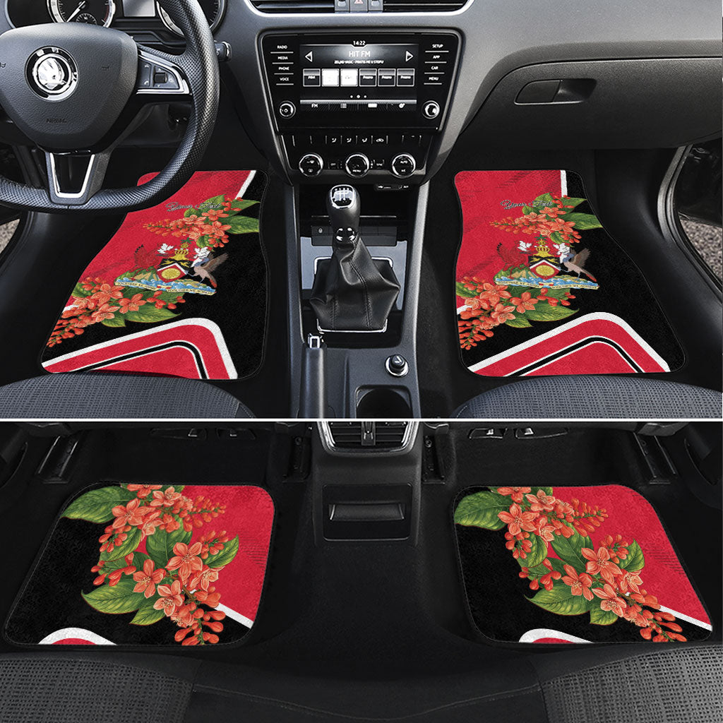 Personalised Trinidad and Tobago 1962 Car Mats Happy Independence Day