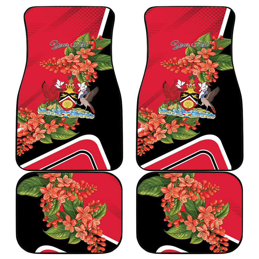 Personalised Trinidad and Tobago 1962 Car Mats Happy Independence Day
