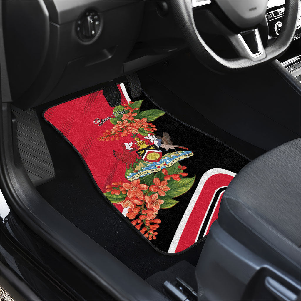 Personalised Trinidad and Tobago 1962 Car Mats Happy Independence Day