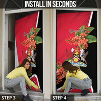 Personalised Trinidad and Tobago 1962 Door Cover Happy Independence Day