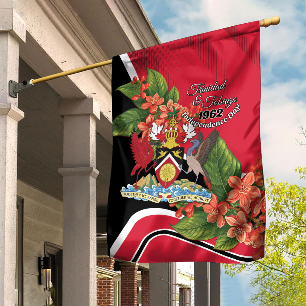 Trinidad and Tobago 1962 Garden Flag Happy Independence Day