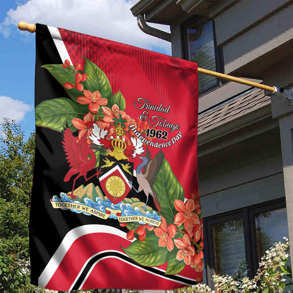 Trinidad and Tobago 1962 Garden Flag Happy Independence Day