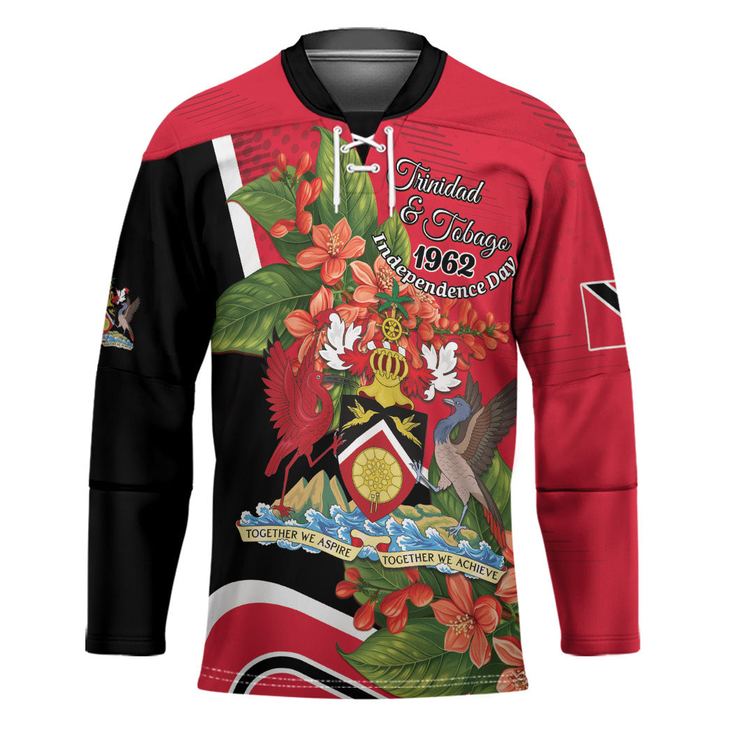 Personalised Trinidad and Tobago 1962 Hockey Jersey Happy Independence Day