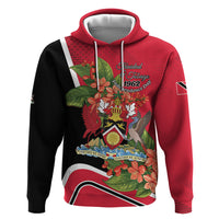 Personalised Trinidad and Tobago 1962 Hoodie Happy Independence Day