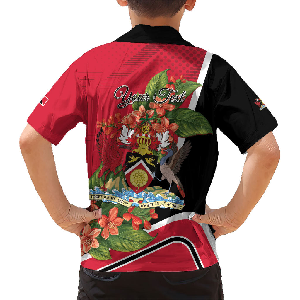 Personalised Trinidad and Tobago 1962 Kid Hawaiian Shirt Happy Independence Day