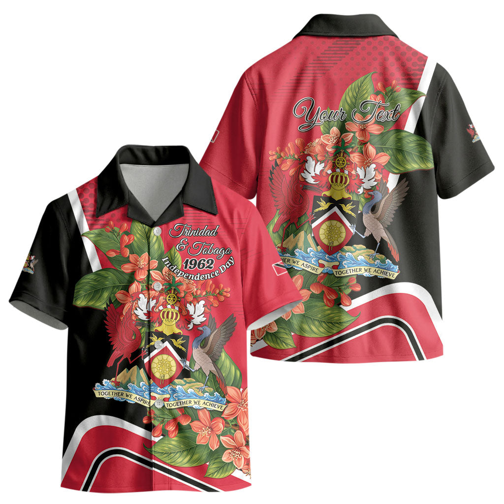 Personalised Trinidad and Tobago 1962 Kid Hawaiian Shirt Happy Independence Day LT01