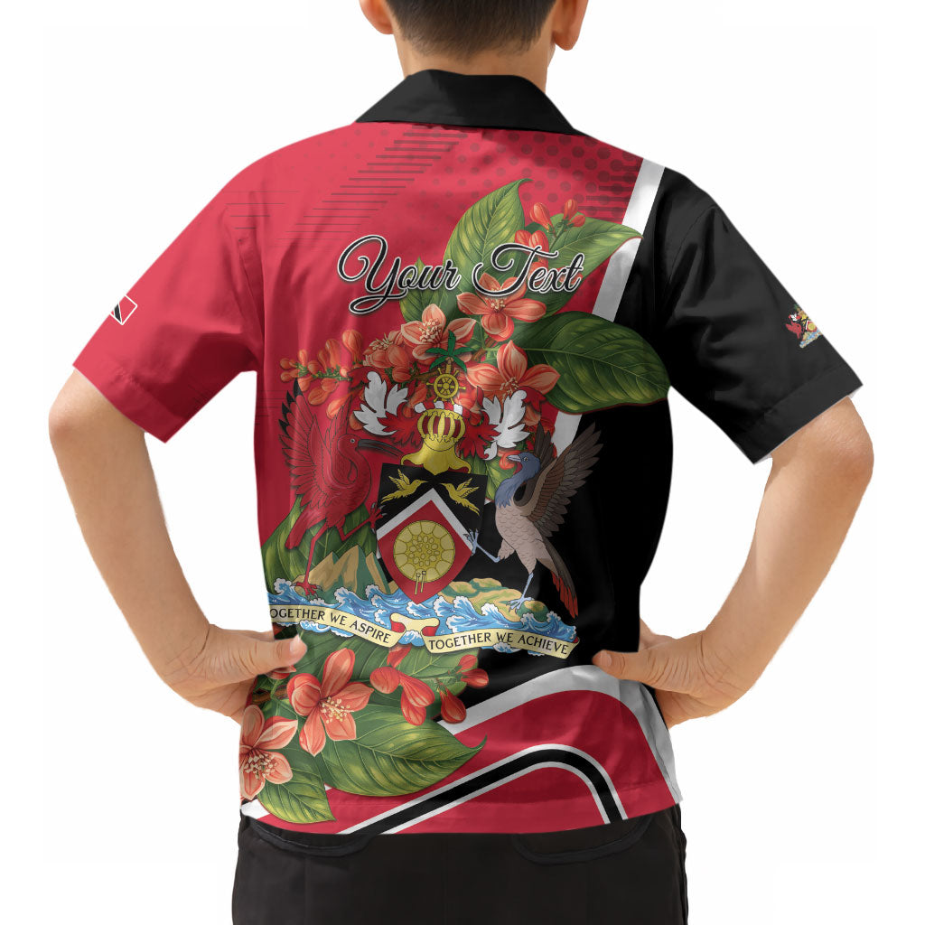 Personalised Trinidad and Tobago 1962 Kid Hawaiian Shirt Happy Independence Day LT01