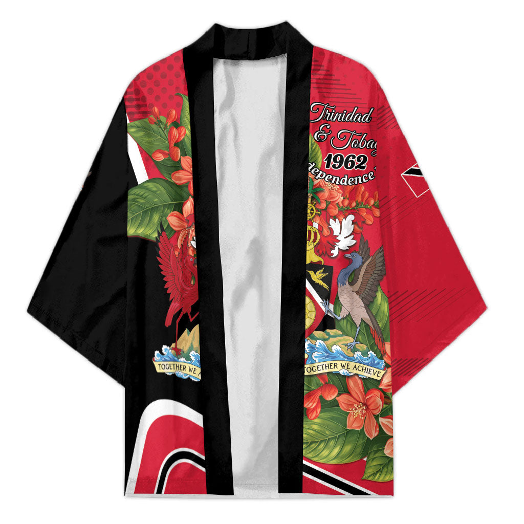 Personalised Trinidad and Tobago 1962 Kimono Happy Independence Day