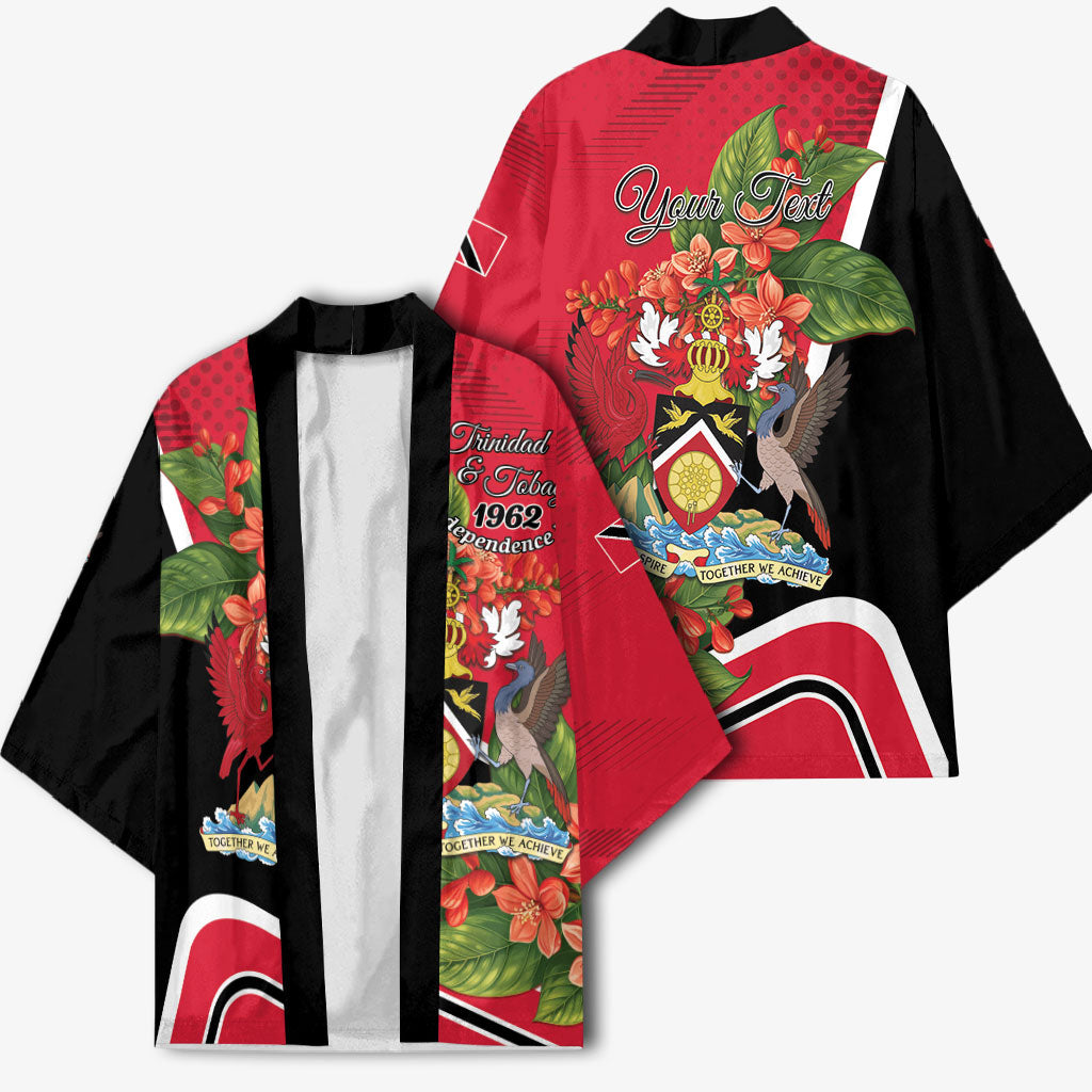 Personalised Trinidad and Tobago 1962 Kimono Happy Independence Day
