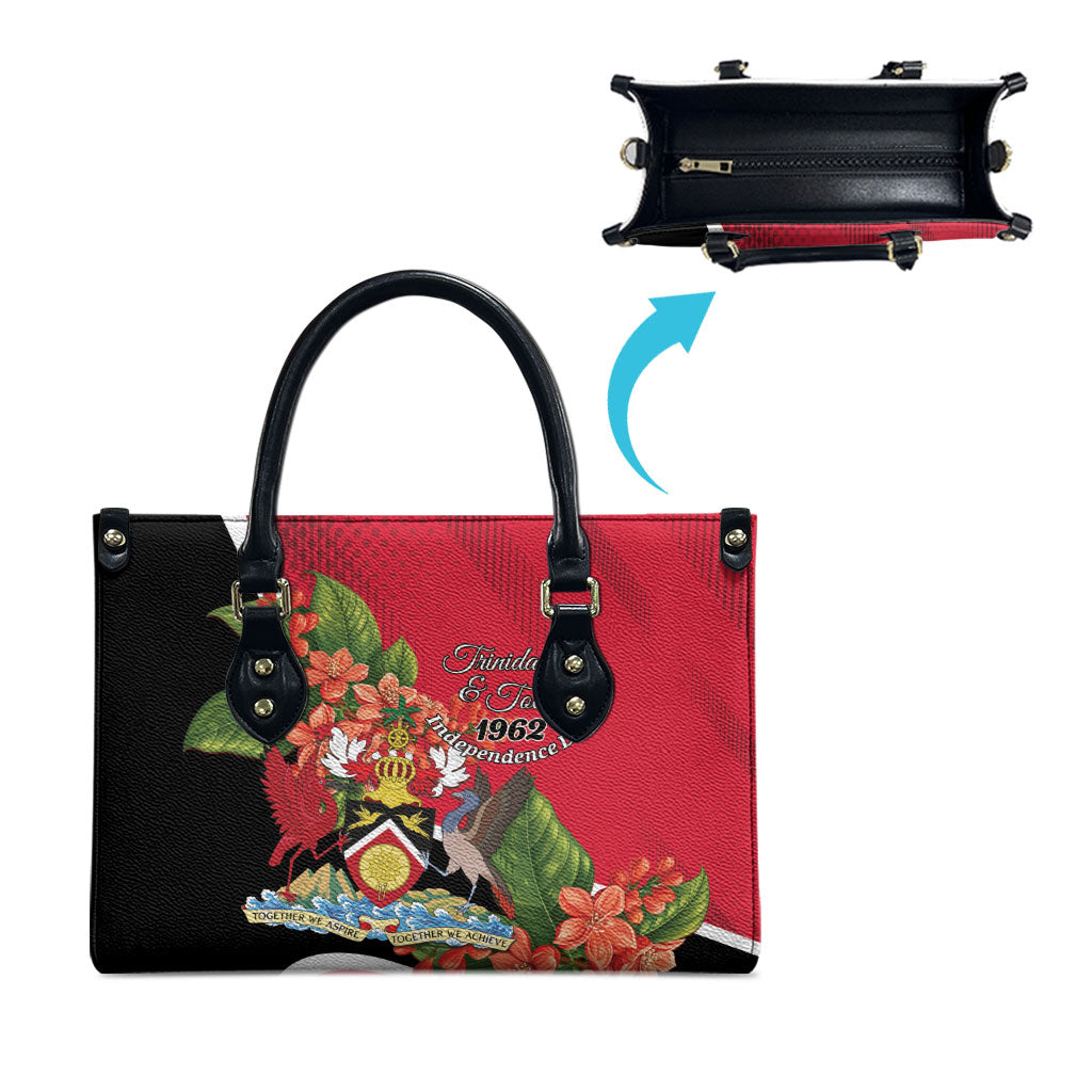 Trinidad and Tobago 1962 Leather Bag Happy Independence Day
