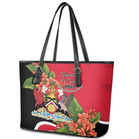 Trinidad and Tobago 1962 Leather Tote Bag Happy Independence Day
