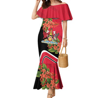 Personalised Trinidad and Tobago 1962 Mermaid Dress Happy Independence Day
