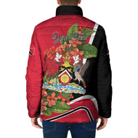 Personalised Trinidad and Tobago 1962 Padded Jacket Happy Independence Day