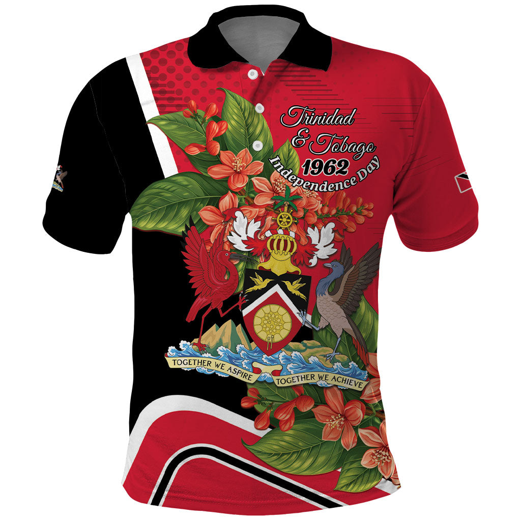 Personalised Trinidad and Tobago 1962 Polo Shirt Happy Independence Day