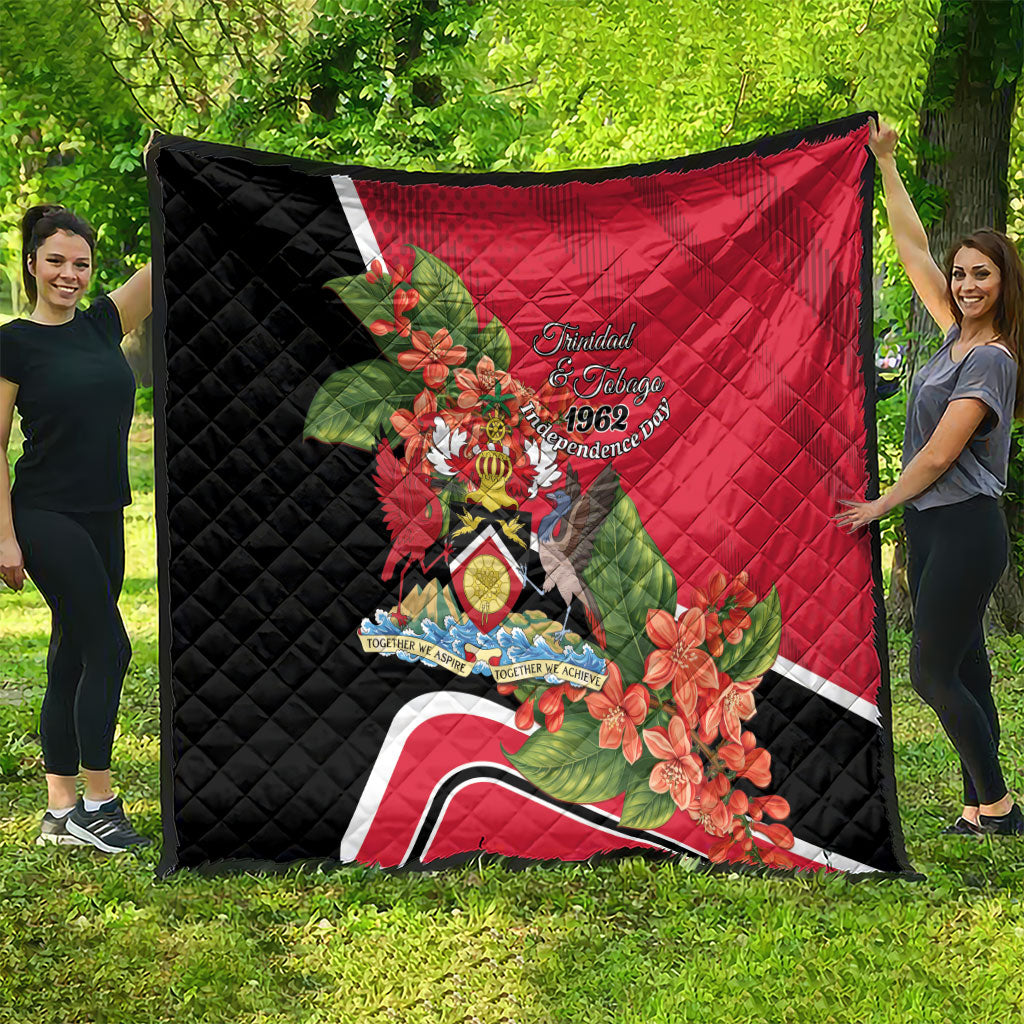 Trinidad and Tobago 1962 Quilt Happy Independence Day