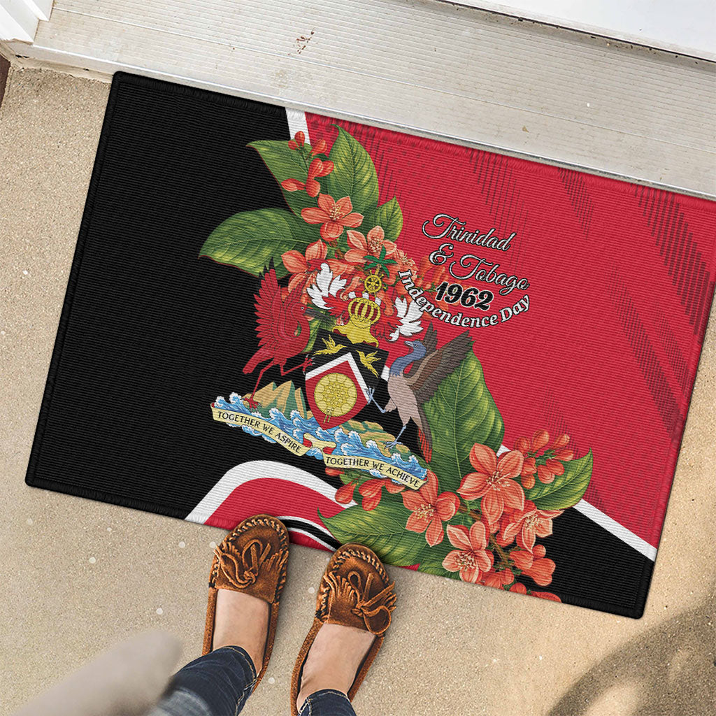 Trinidad and Tobago 1962 Rubber Doormat Happy Independence Day