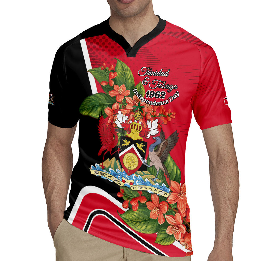 Personalised Trinidad and Tobago 1962 Rugby Jersey Happy Independence Day