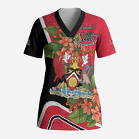 Personalised Trinidad and Tobago 1962 Scrub Top Happy Independence Day