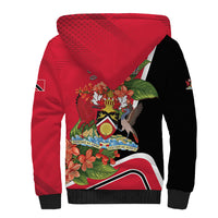 Personalised Trinidad and Tobago 1962 Sherpa Hoodie Happy Independence Day