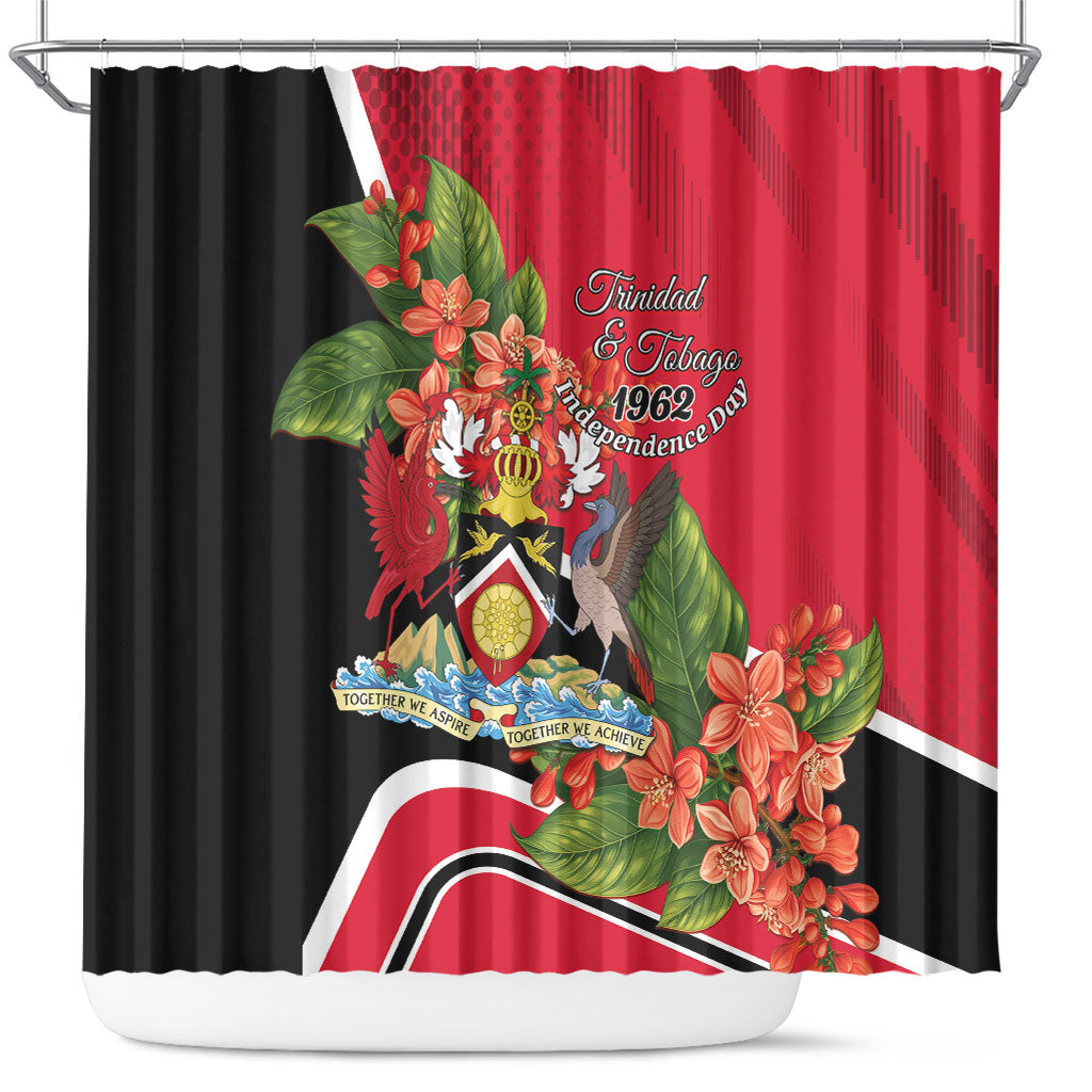 Trinidad and Tobago 1962 Shower Curtain Happy Independence Day