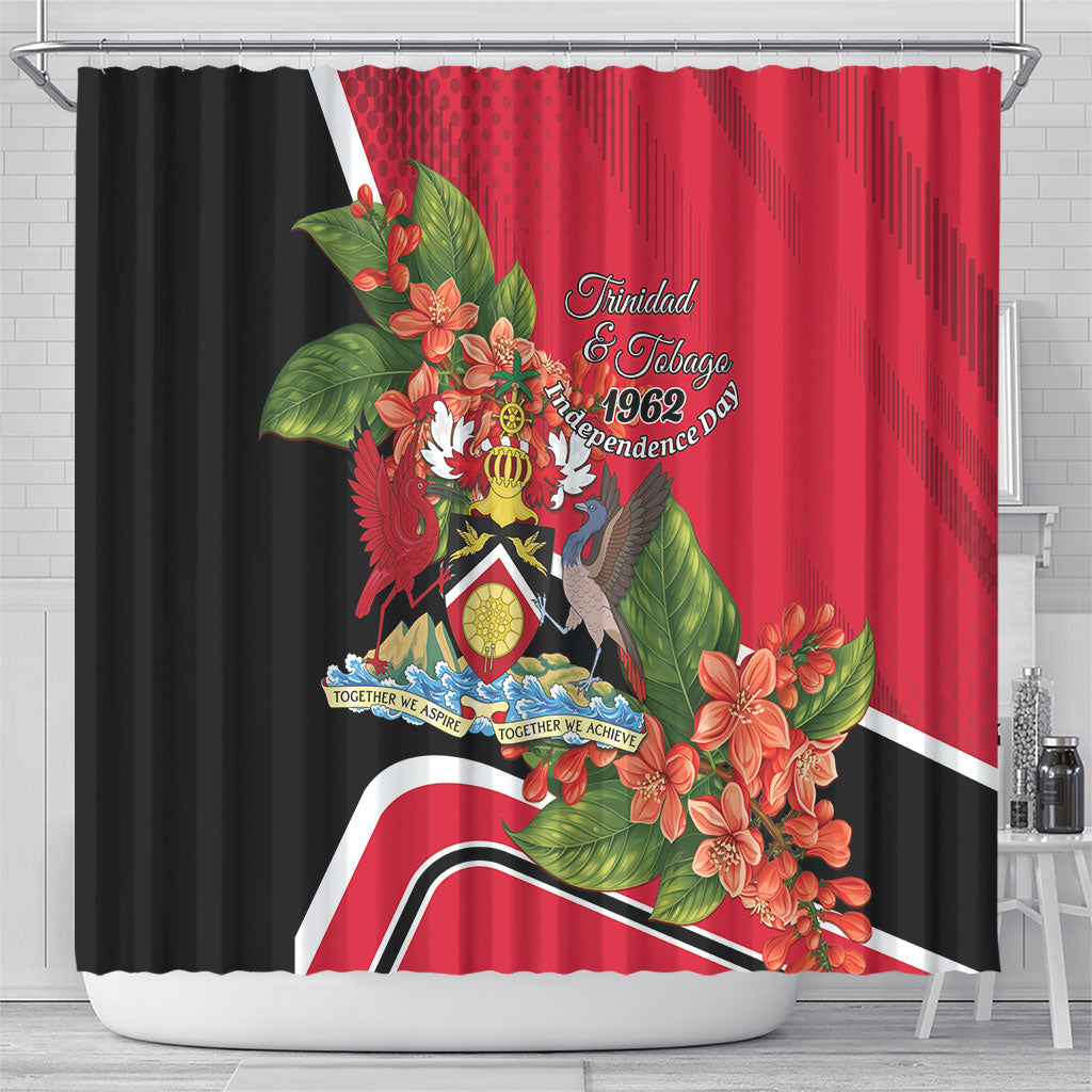 Trinidad and Tobago 1962 Shower Curtain Happy Independence Day