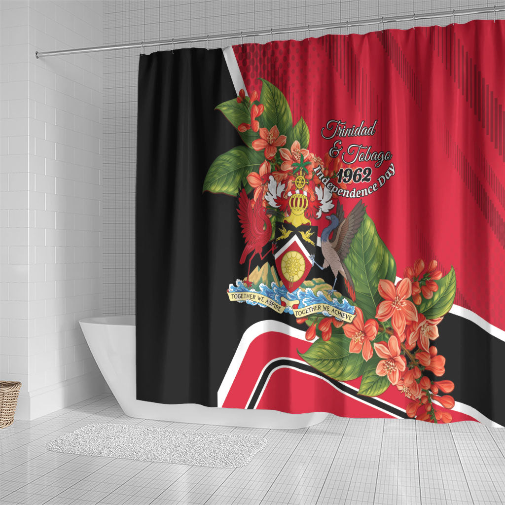 Trinidad and Tobago 1962 Shower Curtain Happy Independence Day