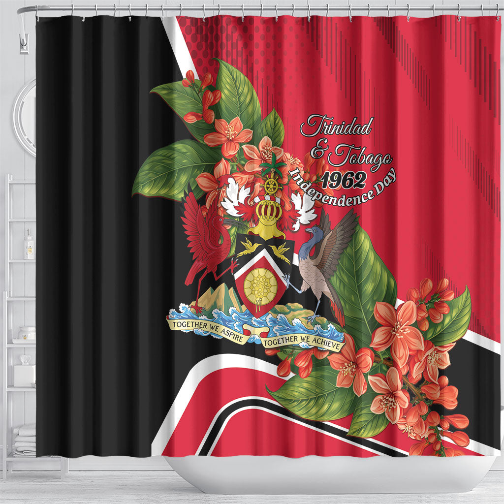 Trinidad and Tobago 1962 Shower Curtain Happy Independence Day