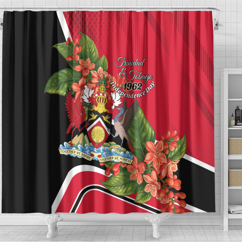 Trinidad and Tobago 1962 Shower Curtain Happy Independence Day